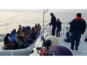 Didim’de 34 düzensiz göçmen yakalandı