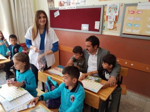 Akıncılar'da diş sağlığı taraması