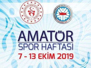 Amatör Spor haftası etkinlikleri