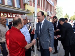 Altay’dan Tuzlukçu ve Akşehir’e ziyaret