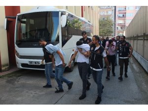 Kocaeli polisinden torbacı operasyonu: 11 gözaltı