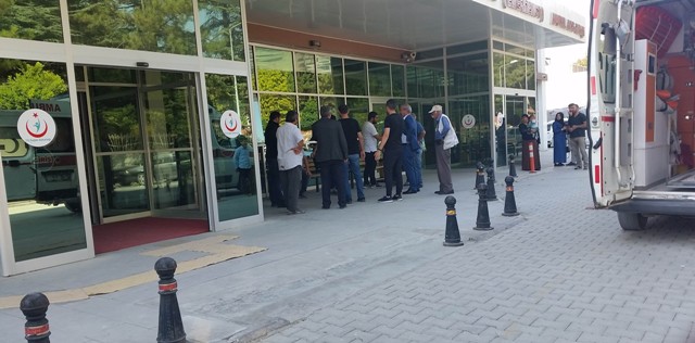 Kaynak yaparken düştü