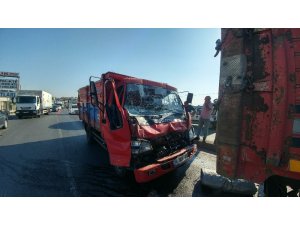 Hadımköy’de trafik kazası:1 yaralı