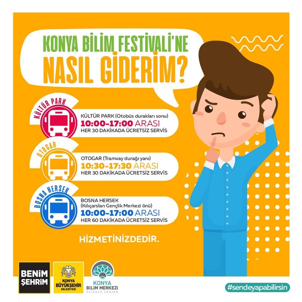 7. Konya Bilim Festivali başlıyor