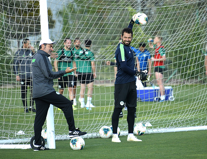 Konyaspor taktik çalıştı