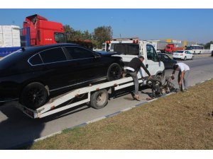 Kocaeli’de otomobil motosiklete çarptı: 1 ölü