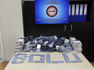 Bolu’da, 4 bin 600 adet cinsel güç artırıcı hap yakalandı