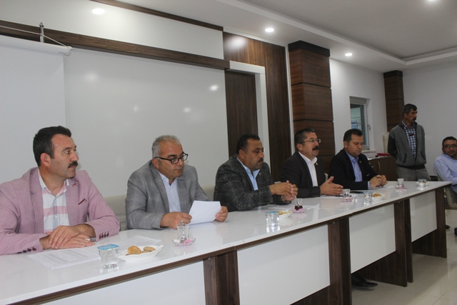 Karapınar'da mısır alım toplantısı yapıldı