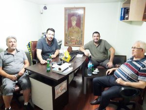 Tezcan sanayi esnafını ziyaret etti