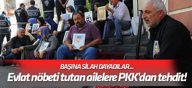 Başına silah dayadılar... Evlat nöbeti tutan ailelere PKK'dan tehdit!