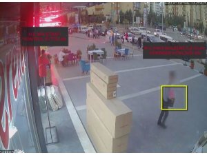 Gaziantep’te hırsızlık anı kamerada