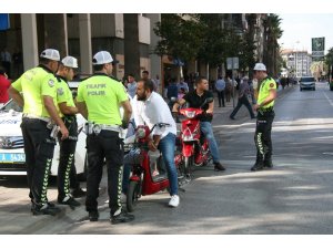 Los Angeles’dan getirilen elektrikli bisiklete 7 bin 200 lira ceza kesildi