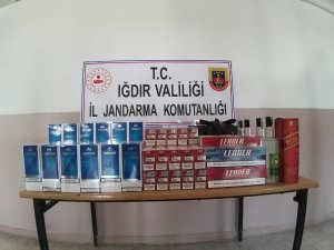 Jandarmadan kaçakçılık operasyonu