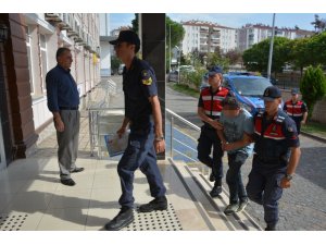 Uyuşturucu ve silah operasyonu zanlısı adliyede