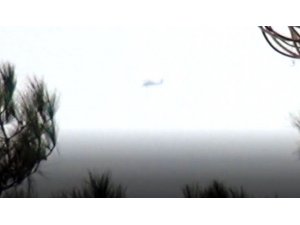 Suriye sınırında hava hareketliliği