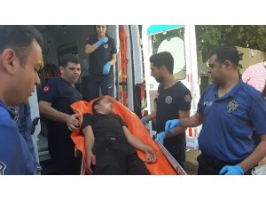 Sinir krizi geçiren genç ortalığı birbirine kattı