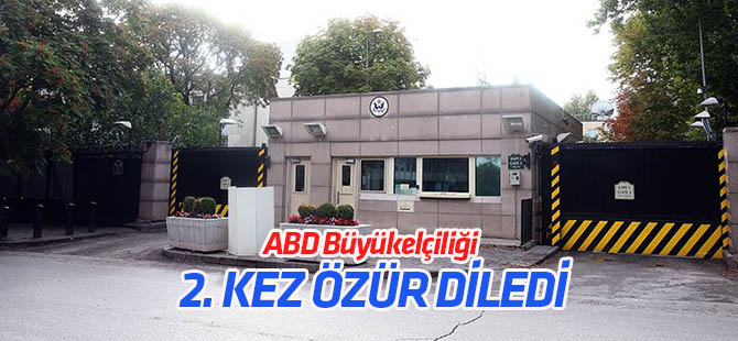 ABD Büyükelçiliğinden ikinci Twitter özrü