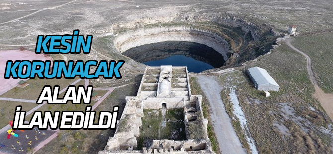 Obruk Gölü, Cumhurbaşkanı Erdoğan imzası ile kesin koruma altında