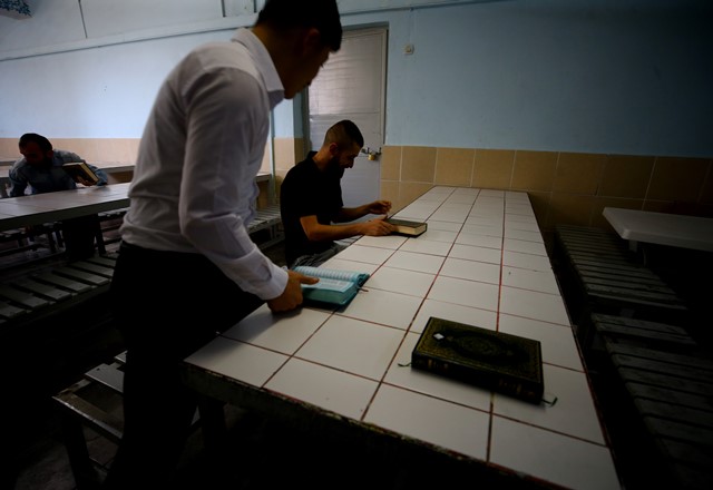 Kapalı cezaevinin "hafızlar koğuşu"