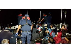 Didim’de 2 günde 128 düzensiz göçmen yakalandı