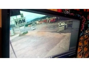 Sürücünün attığı makas kazaya neden oldu