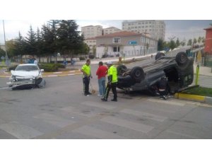 Çorum’da trafik kazası: 3 yaralı