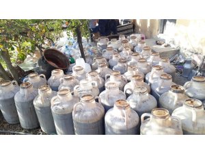 Çorum’da kaçak içki operasyonu