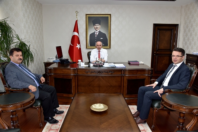 Orman Bölge Müdürü Bal’dan Vali Meral’e ziyaret