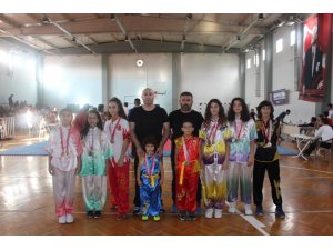 Yunusemre Belediyespor Wushu’da 6 altın madalya kazandı