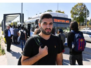 Hacettepeli öğrenciler için ücretsiz otobüs hizmeti