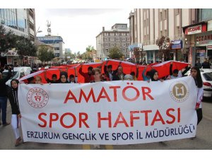 Erzurum’da Amatör Spor Haftası açılış töreni gerçekleşti