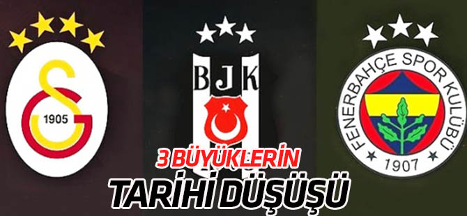 İstanbul'un "Üç Büyükler"inin tarihi düşüşü