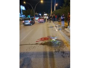 Başkent’te otomobilin çarptığı kadın ağır yaralandı