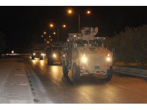 Askeri birlikler Suriye’deki üs bölgelerine hareket etti