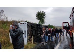 Tekirdağ’da faciadan dönüldü: 8 yaralı