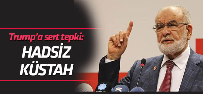 Temel Karamollaoğlu: "Trump, Amerikan politikalarının iki yüzlülüğünü ortaya koymuştur"