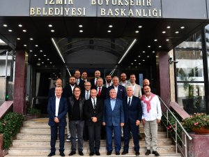 İzmirli kulüp başkanları, Tunç Soyer ile buluştu