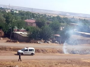 Zabıta ekipleri yangına müdahale ederek söndürdü