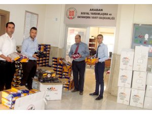 Araban’da 3 bin 401 öğrenciye ayakkabı