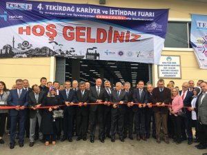 Tekirdağ Kariyer ve İstihdam Fuarı açıldı