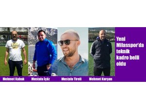 Yeni Milasspor’da teknik kadro belli oldu
