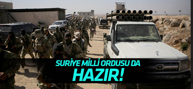 Suriye Milli Ordusu, Münbiç cephe hattına yığınak yaptı