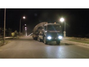 Suriye sınırına askeri sevkiyat