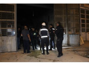 Mobilya atölyesinde korkutan yangın