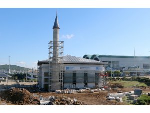 Sabiha Gökçen Havalimanı Camisi inşaatında sona gelindi
