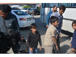 Ayvalık’ta 28 düzensiz göçmen yakalandı