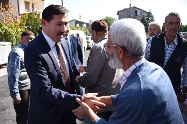 Başkan Kılca Çatalhüyük Mahallesi’nde