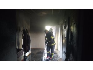 Kahta’da ev yangını