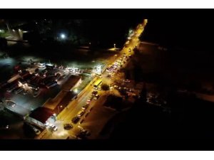 Organize suç örgütüne drone ile operasyon