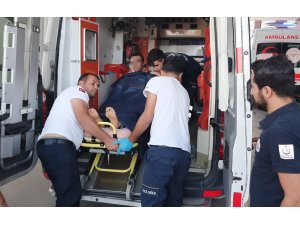 Kazara kendini vuran şahıs yaralandı